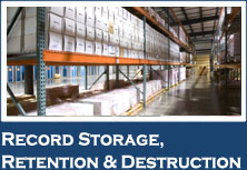 Record Storage Retention & Destruction